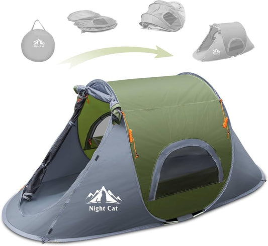 Alpine Vibe Polyester Outdoor Camping Tent