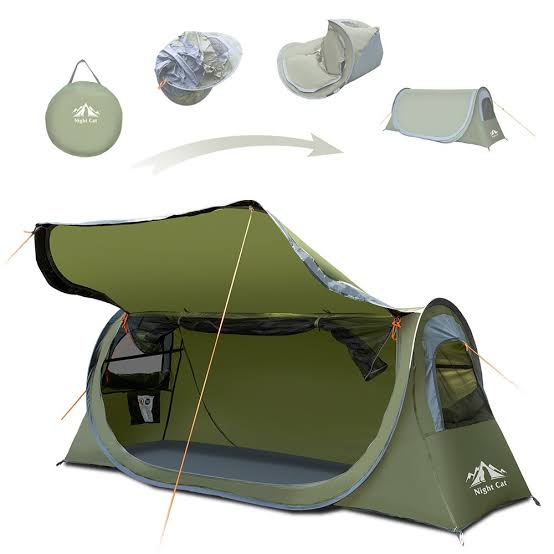 Alpine Vibe Polyester Outdoor Camping Tent